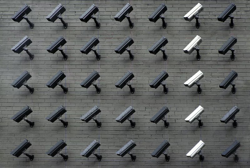 Commercial complex CCTV installation